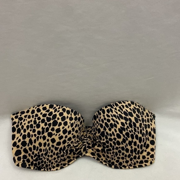 Victoria’s Swim Leopard Print Bikini Swim Top 32D - Picture 7 of 7